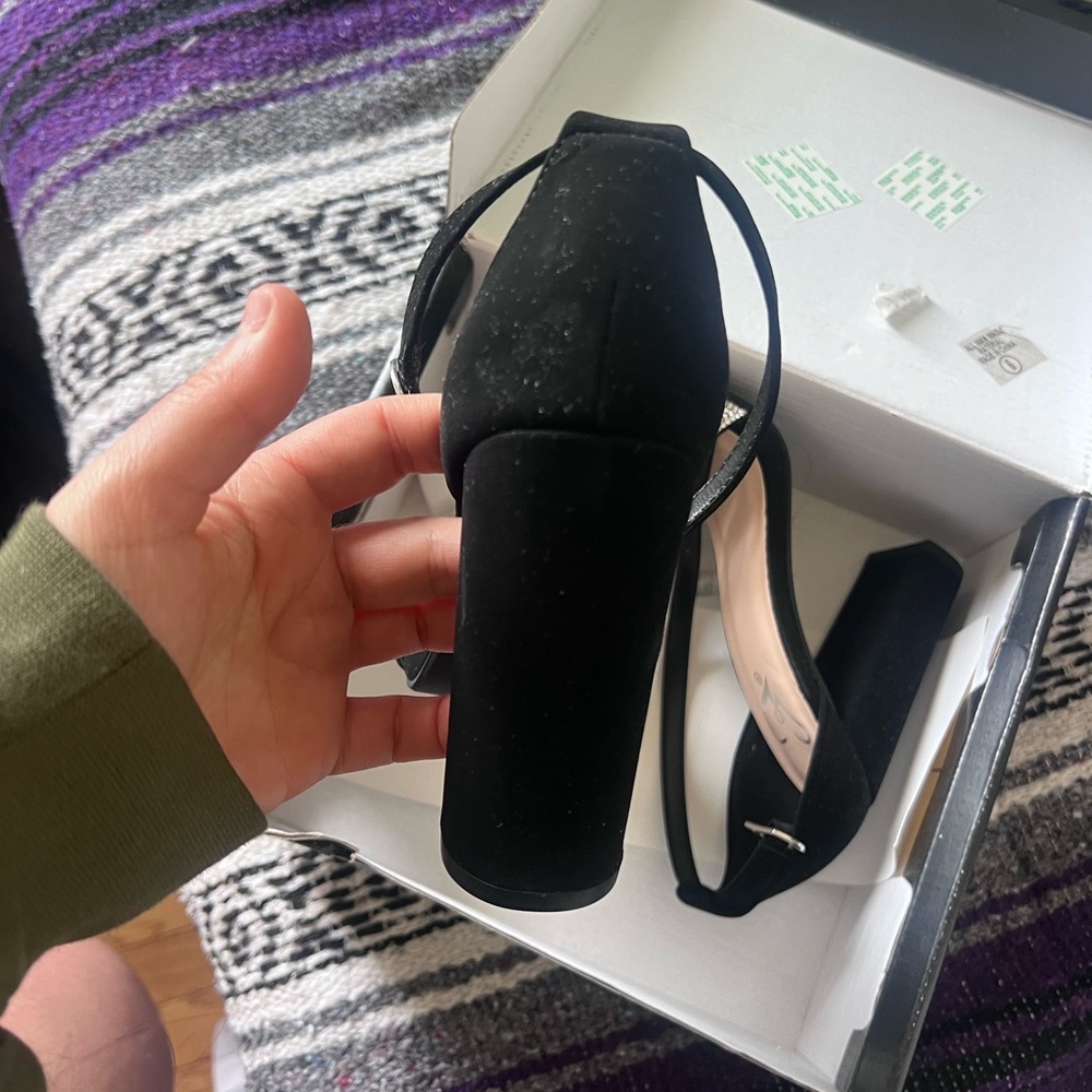 NWT Rhinestone Heels - Picture 3 of 6